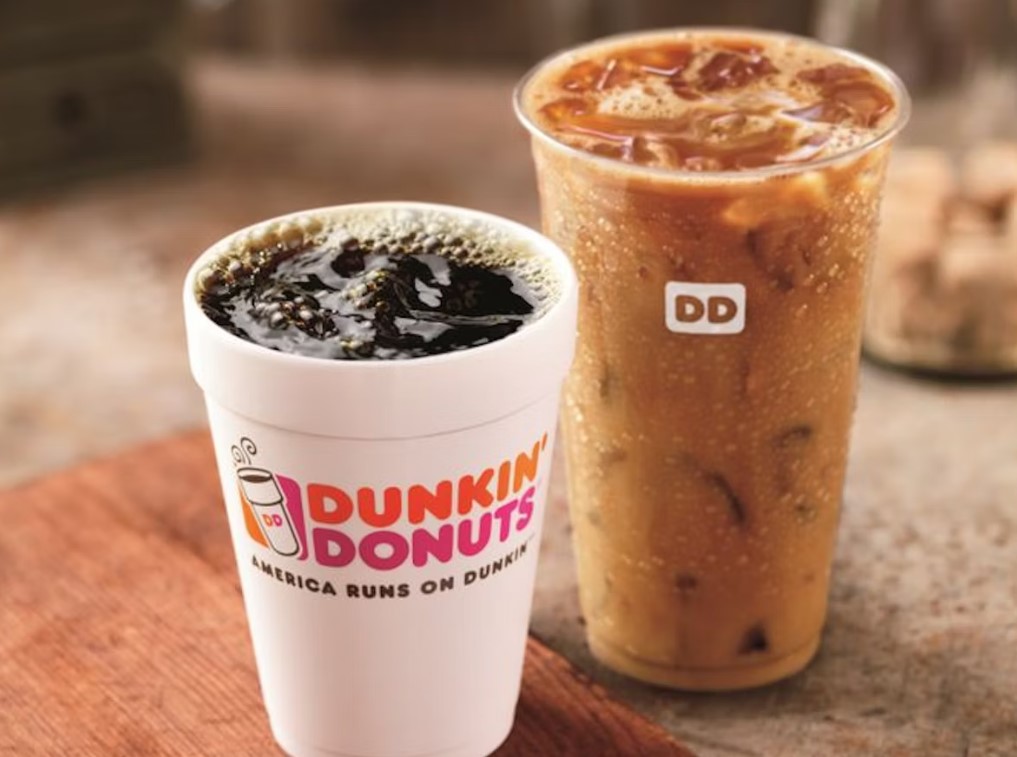 Dunkin Donuts Coco Berry Iced Coffee