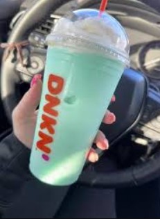 Dunkin Donuts Cotton Candy Coolatta