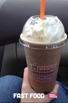 Dunkin Donuts Dirty Hot Chocolate