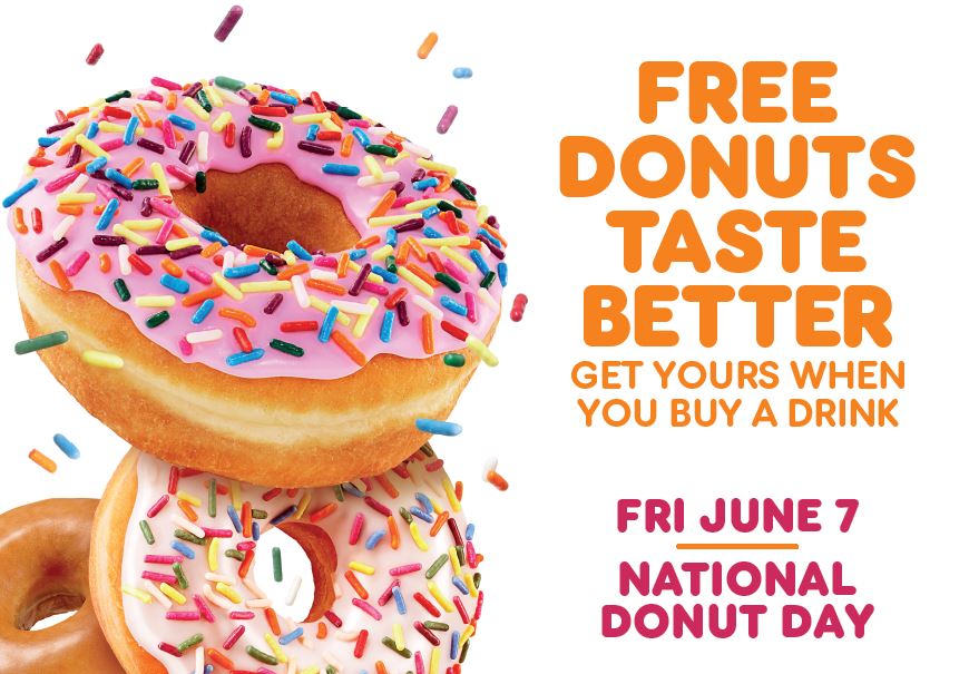 Dunkin Donuts National Donut Day